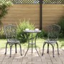 Set de Bistro de Jardín de 3 Piezas en Aluminio Fundido Negro by , Garden sets - Ref: Foro24-42002383, Price: 208,35 €, Disco...