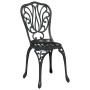 Set de Bistro de Jardín de 3 Piezas en Aluminio Fundido Negro by , Garden sets - Ref: Foro24-42002383, Price: 208,35 €, Disco...