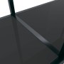 Konsolentisch aus schwarzem gehärtetem Glas 140x35x75,5 cm von vidaXL, Seitentische - Ref: Foro24-331695, Preis: 98,64 €, Rab...
