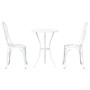 Conjunto de Bistro de Jardín de 3 Piezas de Aluminio Fundido Blanco by , Garden sets - Ref: Foro24-42002384, Price: 181,05 €,...