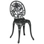 Conjunto de Bistro de Jardín de 3 Piezas Negro de Aluminio Fundido von , Gartensets - Ref: Foro24-42002387, Preis: 168,78 €, ...