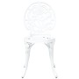 Conjunto de Bistro de Jardín de 3 Piezas Blanco de Aluminio Fundido von , Gartensets - Ref: Foro24-42002388, Preis: 181,86 €,...