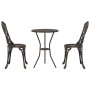 Conjunto de bistró de jardín de 3 piezas en bronce de aluminio fundido von , Gartensets - Ref: Foro24-42002390, Preis: 168,78...