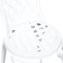 Juego de Bistro de Jardín de 3 Piezas Color Blanco en Aluminio Fundido by , Garden sets - Ref: Foro24-42002392, Price: 168,78...