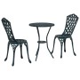 Conjunto de bistro de jardín de 3 piezas Verde de aluminio fundido von , Gartensets - Ref: Foro24-42002393, Preis: 207,50 €, ...