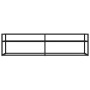 Mueble para TV vidrio templado negro 160x40x40,5 cm de vidaXL, Muebles TV - Ref: Foro24-331719, Precio: 120,54 €, Descuento: %