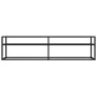TV stand with black tempered glass 160x40x40.5 cm by vidaXL, TV Furniture - Ref: Foro24-331719, Price: 118,39 €, Discount: %