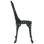 Sillas de jardín 2 pcs Negro de aluminio fundido von , Gartenstühle - Ref: Foro24-42002395, Preis: 150,49 €, Rabatt: %