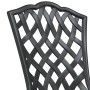 Sillas de jardín 2 pcs Negro de aluminio fundido von , Gartenstühle - Ref: Foro24-42002395, Preis: 150,49 €, Rabatt: %