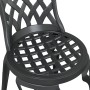 Sillas de jardín 2 pcs Negro de aluminio fundido von , Gartenstühle - Ref: Foro24-42002395, Preis: 150,49 €, Rabatt: %