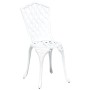 Sillas de jardín 2 pcs de aluminio fundido blanco by , Garden chairs - Ref: Foro24-42002396, Price: 122,40 €, Discount: %