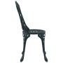 Sillas de jardín 2 pcs Verde de aluminio fundido by , Garden chairs - Ref: Foro24-42002397, Price: 122,40 €, Discount: %