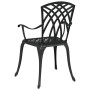 Sillas de jardín 2 piezas Color Negro de Aluminio Fundido von , Gartenstühle - Ref: Foro24-42002399, Preis: 179,10 €, Rabatt: %