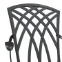 Sillas de jardín 2 piezas Color Negro de Aluminio Fundido von , Gartenstühle - Ref: Foro24-42002399, Preis: 179,10 €, Rabatt: %