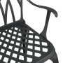 Sillas de jardín 2 piezas Color Negro de Aluminio Fundido von , Gartenstühle - Ref: Foro24-42002399, Preis: 179,10 €, Rabatt: %