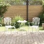 Sillas de Jardín 2 pcs en Aluminio Fundido Blanco von , Gartenstühle - Ref: Foro24-42002400, Preis: 178,44 €, Rabatt: %