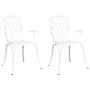 Sillas de Jardín 2 pcs en Aluminio Fundido Blanco von , Gartenstühle - Ref: Foro24-42002400, Preis: 178,44 €, Rabatt: %