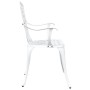 Sillas de Jardín 2 pcs en Aluminio Fundido Blanco von , Gartenstühle - Ref: Foro24-42002400, Preis: 178,44 €, Rabatt: %