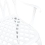 Sillas de Jardín 2 pcs en Aluminio Fundido Blanco de , Sillas de jardín - Ref: Foro24-42002400, Precio: 179,01 €