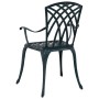 sillas de jardín 2 unidades verde de aluminio by , Garden chairs - Ref: Foro24-42002401, Price: 154,21 €, Discount: %