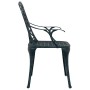 Sillas de Jardín apilables 4 piezas Verde de Aluminio Fundido by , Garden chairs - Ref: Foro24-42002707, Price: 414,51 €, Dis...