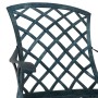 Sillas de Jardín apilables 4 piezas Verde de Aluminio Fundido by , Garden chairs - Ref: Foro24-42002707, Price: 414,51 €, Dis...