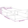 Tumbona de Jardín - Antracita - 200x74x73 cm - Acero y Textileno von , Betten im Freien - Ref: Foro24-42003023, Preis: 96,11 ...