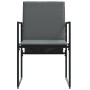 Sillas de Jardín con Cojines 4 pcs Negras Textileno von , Gartenstühle - Ref: Foro24-42003025, Preis: 143,46 €, Rabatt: %