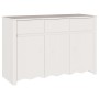 Aparador ""DRAMMEN"" Blanco 114x43x75,5 cm Madera Sólida de Pino by , Sideboards - Ref: Foro24-42003039, Price: 185,47 €, Dis...