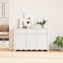 Aparador ""DRAMMEN"" Blanco 114x43x75,5 cm Madera Sólida de Pino de , Aparadores - Ref: Foro24-42003039, Precio: 167,83 €