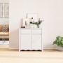 Aparador ""DRAMMEN"" Blanco 79x43x75,5 cm Madera Sólida de Pino | Foro24.es | Tu tienda online para hogar, jardín y más Foro24.es
