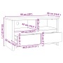 mueble para TV  ""DRAMMEN"" Blanco 99x43x55 cm de Madera Sólida de Pino | Foro24.es | Tu tienda online para hogar, jardín y más Foro24.es