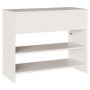 Mesa Consola  ""DRAMMEN"" Blanca 89,5x37x73 cm Madera Sólida de Pino | Foro24.es | Tu tienda online para hogar, jardín y más Foro24.es