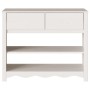 Mesa Consola  ""DRAMMEN"" Blanca 89,5x37x73 cm Madera Sólida de Pino | Foro24.es | Tu tienda online para hogar, jardín y más Foro24.es