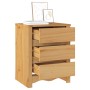 Mesita de Noche ""DRAMMEN"" 45x35x56 cm Madera Sólida de Pino de , Mesitas de noche - Ref: Foro24-42003048, Precio: 70,87 €, ...
