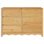Cómoda ""DRAMMEN"" 111x43x73,5 cm de Madera Sólida de Pino by , Drawers - Ref: Foro24-42003050, Price: 179,93 €, Discount: %