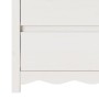 Comoda ""DRAMMEN"" Blanca 111x43x73,5 cm de Madera Sólida de Pino by , Drawers - Ref: Foro24-42003051, Price: 185,30 €, Disco...