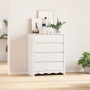 Cajonera ""DRAMMEN"" Blanca 76,5x40x91 cm Madera Maciza de Pino de , Cajoneras - Ref: Foro24-42003053, Precio: 132,20 €, Desc...