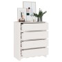 Cajonera ""DRAMMEN"" Blanca 76,5x40x91 cm Madera Maciza de Pino de , Cajoneras - Ref: Foro24-42003053, Precio: 132,20 €, Desc...
