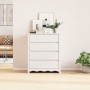 Cajonera ""DRAMMEN"" Blanca 76,5x40x91 cm Madera Maciza de Pino de , Cajoneras - Ref: Foro24-42003053, Precio: 132,20 €, Desc...