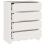 Cajonera ""DRAMMEN"" Blanca 76,5x40x91 cm Madera Maciza de Pino de , Cajoneras - Ref: Foro24-42003053, Precio: 132,20 €, Desc...