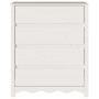 Cajonera ""DRAMMEN"" Blanca 76,5x40x91 cm Madera Maciza de Pino de , Cajoneras - Ref: Foro24-42003053, Precio: 132,20 €, Desc...