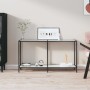 Weißer Konsolentisch aus gehärtetem Glas, 140 x 35 x 75,5 cm von vidaXL, Seitentische - Ref: Foro24-331696, Preis: 76,11 €, R...