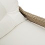 Sillón Recliner con Cojín Beige de Poliratán by , Garden chairs - Ref: Foro24-42003420, Price: 119,31 €, Discount: %