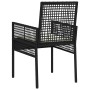 Sillas de Jardín 2 pcs con Cojines Negro Poliratán von , Gartenstühle - Ref: Foro24-42003445, Preis: 111,25 €, Rabatt: %