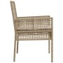 sillas de jardín 2 pcs con cojines beige de ratán von , Gartenstühle - Ref: Foro24-42003449, Preis: 114,72 €, Rabatt: %