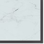 Weißer Konsolentisch aus gehärtetem Glas, 140 x 35 x 75,5 cm von vidaXL, Seitentische - Ref: Foro24-331696, Preis: 76,11 €, R...