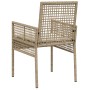 sillas de jardín 2 pcs con cojines beige de ratán von , Gartenstühle - Ref: Foro24-42003449, Preis: 114,72 €, Rabatt: %