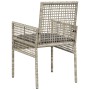 Sillas de Jardín 2 pcs con Cojines Gris Claro Poliratán von , Gartenstühle - Ref: Foro24-42003450, Preis: 114,21 €, Rabatt: %