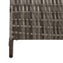 Divisor de habitación 3 paneles plegable gris 147x180 cm ratán polipropileno by , Room dividers - Ref: Foro24-42003670, Price...